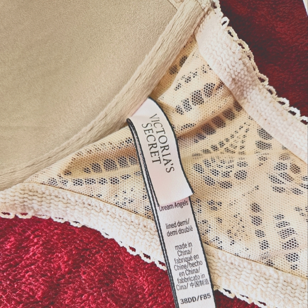 Lace bra outside, great padding inside